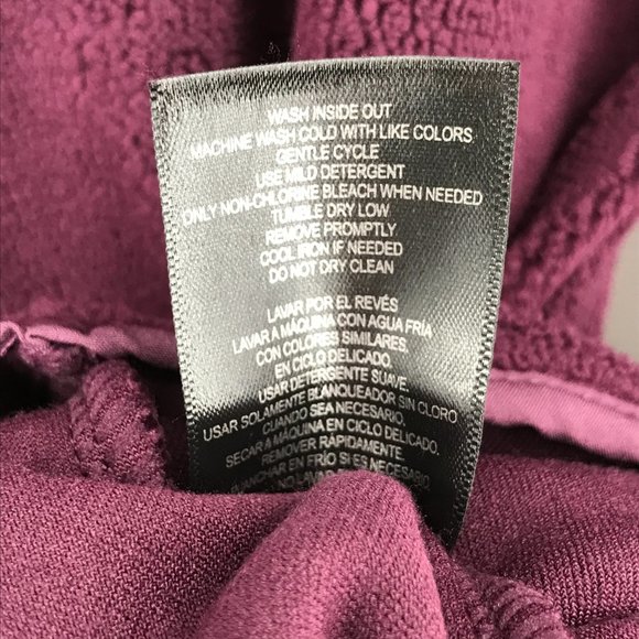 32 Degrees Heat Sweater Womens XL Purple 1/4 Snap Arctic Fleece Sweatshirt - Picture 15 of 15